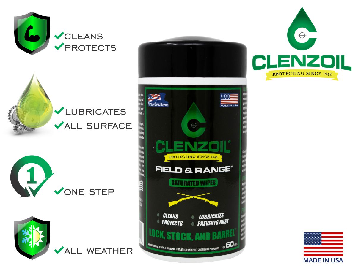 Clenzoil Saturated Wipes 50pcs